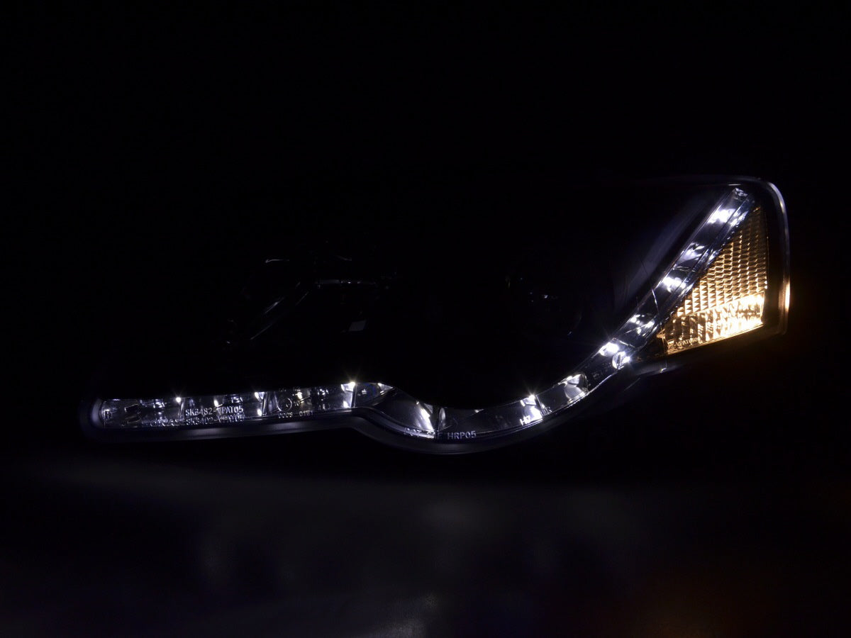 Scheinwerfer Set Daylight LED TFL-Optik VW Passat Typ 3C 05- schwarz für Rechtslenker Scheinwerfer Set Daylight LED TFL-Optik VW Passat Typ 3C 05- schwarz für Rechtslenker
